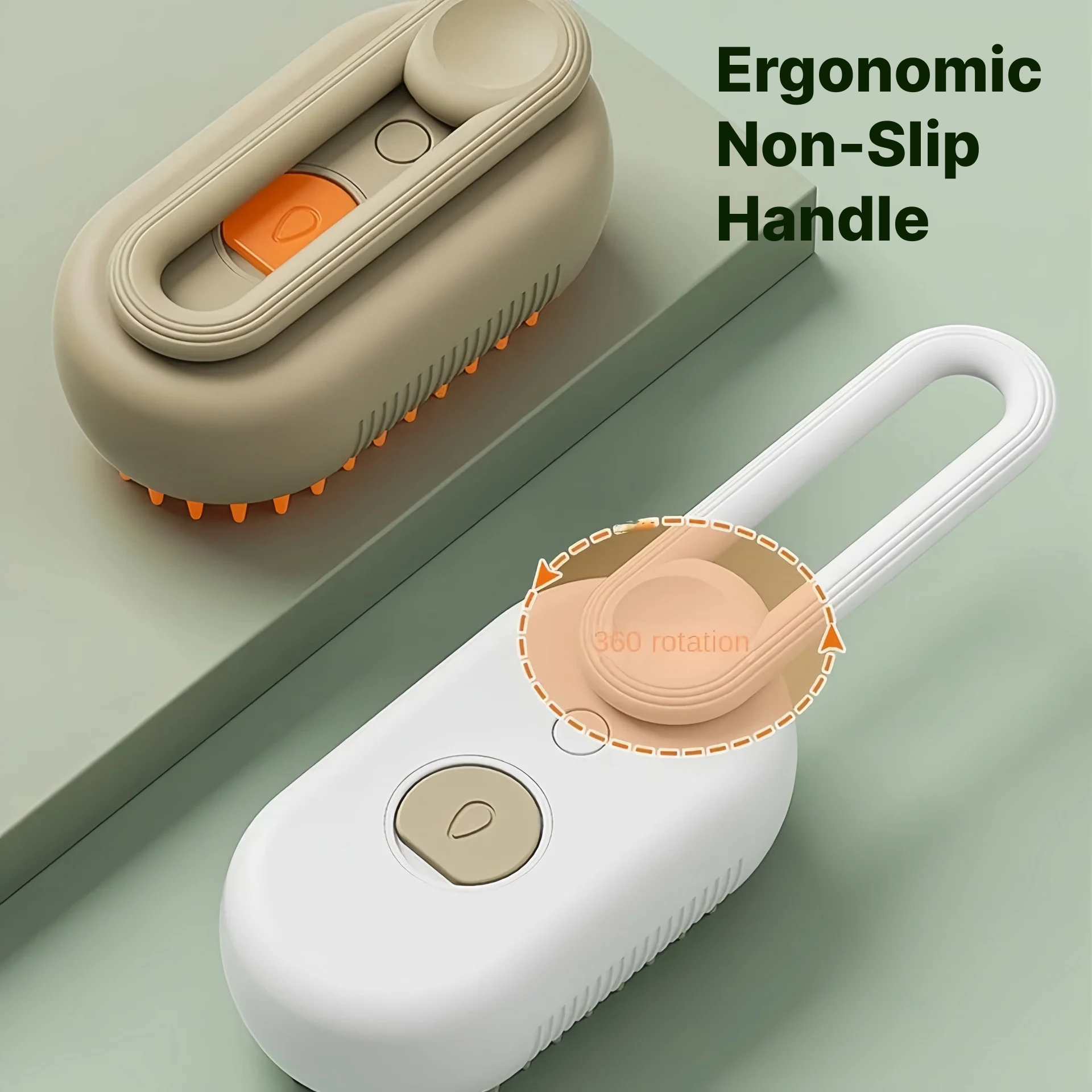 Bloomark - 3 in 1 Pet Hair Removal Comb, Massage & Steam Brush for Dogs Cat - Image 4